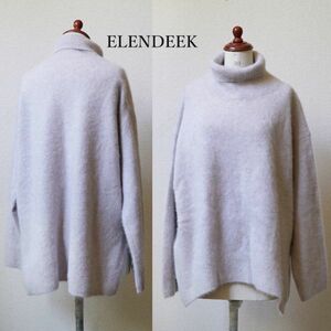 エレンディーク ELENDEEK ニットフォックスウールベーシックタートルニット