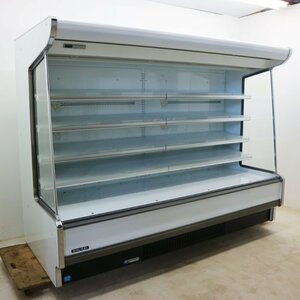 [ used ] refrigeration showcase KMX-86GKTO4SR Fukushima gully Ray 2021 year many step business use store large open width 2520 [ moving production .] Chiba * free shipping 