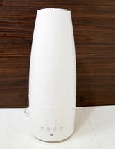 ▲(R508-G66) 美品 スリムタワー加湿器 スリーアップ ハイブリッド式 加湿量250ml/h リモコン付 Regina レジーナ [HFT-1727WH] ホワイト_画像2