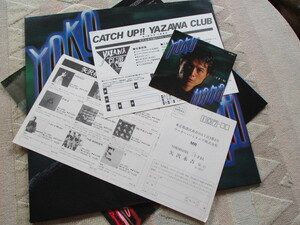 LP 2 10 лет - tachi..YOKOHAMA Yazawa Eikichi DISCOGRAPHY открытка есть * наклейка есть *CATCH UP!! YAZAWA CLUB SINCE 1983