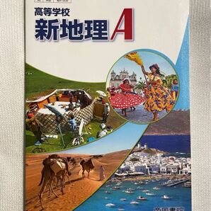 【新品未使用】高等学校 新地理A 社会 地理 歴史 高校 教科書 教材