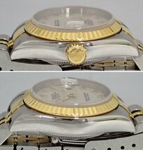 ★ROLEX/ロレックス デイトジャスト 自動巻き 腕時計 79173/シルバー×ゴールド/ステンレス×18K/100m防水/外箱・ケース付き&1906000024_画像2