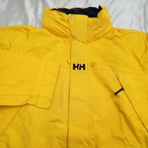 ★HELLY HANSEN/ヘリーハンセン ボーティングジャケット メンズXXL/イエロー/ナイロン/シーギア/ヘリーテックXP/HH18503&1900100034_画像4