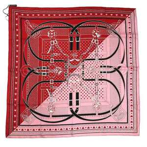 HERMES エルメス スカーフ カレ70 Grand Manege Bandana Love グラン マネージュ バンダナ ラブ aq8446