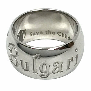 BVLGARI BULGARI RING 125SHERSION SAVE ДЕТИ ЗАПИСИ ЗАЧИЛД -СЕРЕБРО