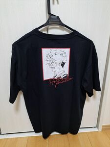 【新品タグ付】地獄楽 弔兵衛バックプリントビックシルエットTシャツ Mサイズ 黒