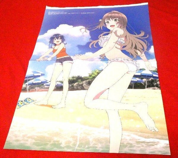 メガミマガジン　Megami　Magazineピンナップポスター/カノジョも彼女　白い砂のアクアトープ