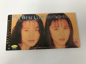 TD532 キー ウェスト クラブ / 夢はマジョリカ・セニョリータ 【CD】 728
