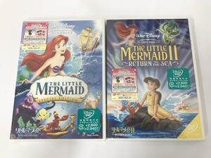 TD699 リトル・マーメイド スペシャル・エディション Ⅱ RETURN TO THE SEA 2本セット 未開封 【DVD】 807