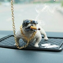 ピットブル犬車内装ダッシュボード飾り　ファッションおかしいかわいい　家の装飾　自動車の付属品 ☆4色 選択/1点_画像7