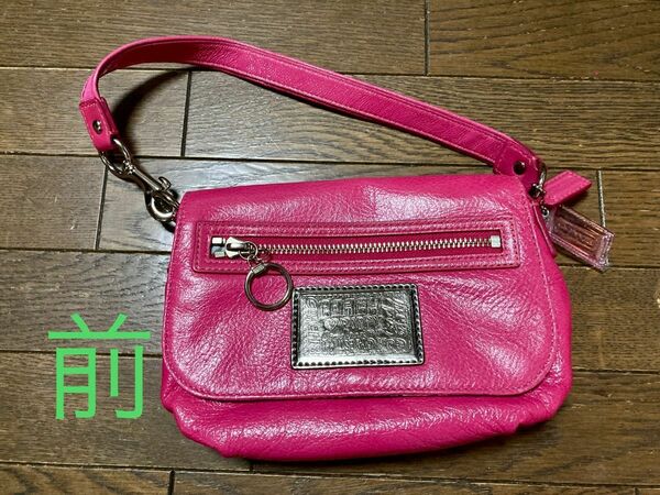 【未使用】新品　コーチ　ミニバッグ　ピンク　ヒョウ柄　 COACH