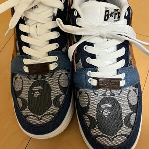 BAPE COACH STA コラボ　スニーカー　28.0 2 回使用