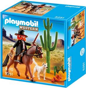  prompt decision! new goods PLAYMOBIL Play Mobil 5251 western security .