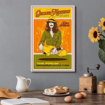  C2947 ビートルズ ジョージ・ハリスン バー BAR レストラン キャンバスアートポスター 50×75cm イラスト インテリア 雑貨 海外製 枠なし_画像1
