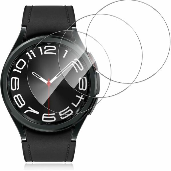 For Galaxy Watch 6 40mm ガラスフィルム [3枚] AUDASO Galaxy Watch 6 40mm 保護フィルム 日本旭硝子素材採用硬度9H 指紋防止