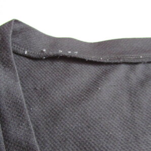 メンズ Mサイズ YONEX ノースリーブ シャツ USED スレ・使用感有り インナーシャツ ヨネックス ブラック系 テニス バドミントン 他の画像5