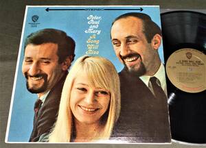 (LP) US/Orig金ラベル ピーターポール＆マリー [A SONG WILL RISE] 1965年/Peter,Paul and Mary/歌声は永遠に/WARNER BROS./WS-1589