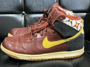 ナイキ 11年 DUNK HIGH AZTEC 28.5cm NIKE ダンク ハイ アステカ 317982-208