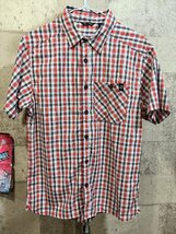 美品 バーグハウス GAVEL SHIRT M チェック 半袖シャツ berghaus 21562_画像1