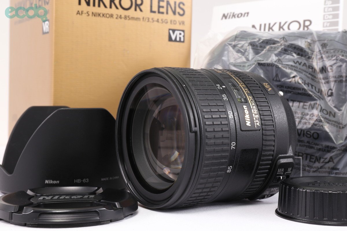 ヤフオク! -「af-s nikkor 24-85mm f3.5-4.5 g ed vr」の落札相場