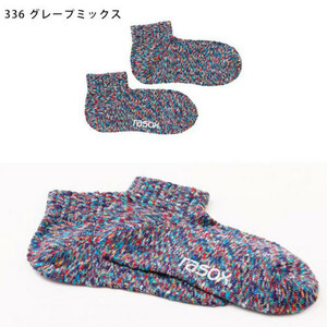 rasoxla socks L character type socks CA061AN39 Splash low gray p Mix M size (24-26cm) new goods 