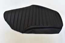 縫製済 XJR1200 シート レザー ディンプル 防水タックロール 生地 YAMAHA seat water proof tuckroll dimple leather cover_画像1