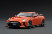 ■イグニッションモデル 1/43 トップシークレット ニッサンGT-R (R35) オレンジ_画像1