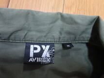 ■Ｈ-132 ■AVIREX 長袖シャツ サイズＭ_画像2