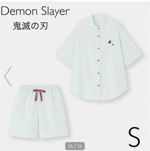 GU パジャマ(半袖&ショートパンツ)Demon Slayer S