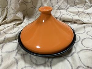 アンキャセロール タジン鍋 Sサイズ オレンジ