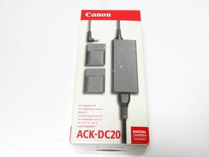 未使用 Canon ACアダプターキット ACK-DC20 キヤノン PowerShot IXY 用 送料510円　920