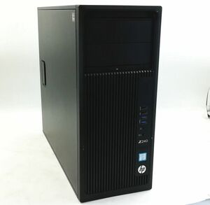 【nVIDIA Quadro P600】hp Z240 Tower Workstation Xeon E3 1230 v5 メモリ16GB SSD256GB HDD1TBx2 Raid1 Win10 64bit【H23082823】