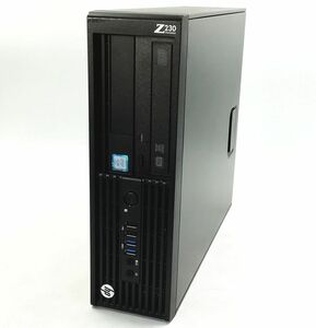 hp Z230 SFF Workstation Xeon E3 1226 v3 メモリ16GB SSD256GB HDD500GBx2 Raid1 Windows 10 Pro 64bit nVIDIA Quadro K620【H23082910】