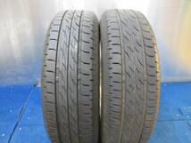 ★8-8.5分山★20.21年製★ ブリヂストンNEXTRY 155/65R14　社外ホイール 14×4.5J +45 4H-100 4本セット 軽自動車等　D1338_画像9