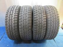 ★8-8.5分山★20年製★ トーヨーOBSERVE GARIT GIZ 155/65R13　社外ホイール 13×4J +43 4H-100 4本セット スタッドレス 軽自動車等　A83_画像2