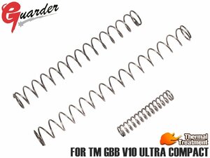 V10-02　GUARDER 強化リコイルスプリング&ハンマー スプリング for マルイ V10