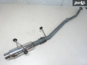 RS-R GC8 インプレッサ EJ20 砲弾 セミステン EXHAUST MAGIC マフラー 中間パイプ set M8-9022 出口100φ 即納 棚33