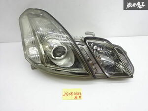 トヨタ 純正 JZX110Ｗ マーク2 ブリット 後期 クリア塗装 HID ヘッドライト ランプ ユニット 右 右側 運転席側 KOITO 22-336 即納 棚I-7