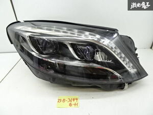 メルセデスベンツ 純正 W222 Sクラス 前期 LED ヘッドライト ランプ 右 右側 左ハンドル A222 906 10 02 訳有品 即納 棚28-3