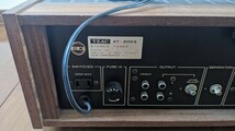 希少 レア 通電確認済み 動作未確認 TEAC AT-200S FM/AMチューナー ラジオチューナー_画像7