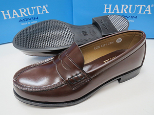 ♪★新品/即決！★HARUTA ハルタ 4514 ローファー （2E） BR 24,5cm♪