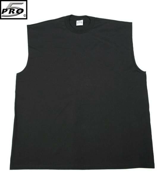 新品 XL 黒 PRO5 プロファイブ ノースリーブ Tシャツ ブラック ビッグサイズ オーバーサイズ LA 衣装 バスケ タンクトップ アイバーソン