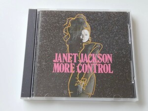 【CSR刻印良好品】Janet Jackson / More Control 日本盤CD A&M D32Y3148 87年REMIX盤,Nasty,恋するティーンエイジャー,急がせないで,