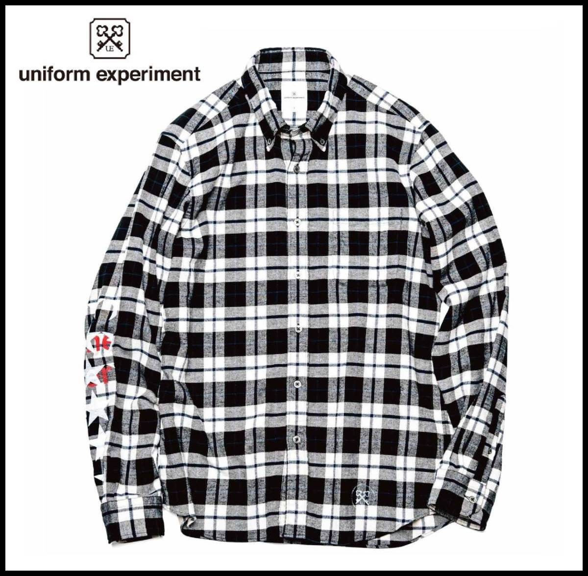 uniform experiment A/W チェックシャツ 3 新品
