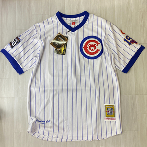 ラスト1 USA正規品【M】 HGC ニグロリーグ NEGRO LEAGUE クリーブランド カブス CUBS 背番号23 ベースボールシャツ Vネック 背番号23