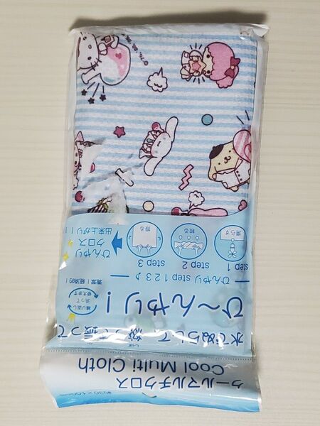 サンリオ クールマルチクロス シナモロール キティ マイメロ ポムポムプリン 冷感タオル クールタオル