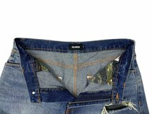 X-LARGE (エクストララージ) CRASH DENIM PANTS クラッシュ デニム ジーンズ パンツ 101223031012 34 ブルー メンズ /036_画像4