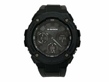 CASIO (カシオ) G-SHOCK GST-W100G-1BER デジタルアナログ腕時計 Gショック タフソーラー ブラック メンズ/078_画像1