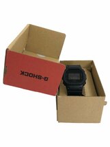 CASIO (カシオ) G-SHOCK Gショック ソリッドカラーズ デジタル腕時計 クォーツ ラバー DW-5600BB1JF ブラック マット メンズ/004_画像8