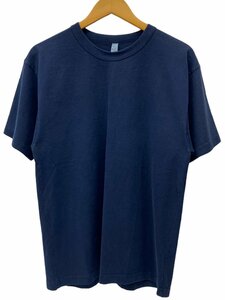 LOS ANGELES APPAREL (ロサンゼルスアパレル) Binding Garment Dye T-Shirt (別注) 無地 Tシャツ 1203GD M ネイビー メンズ/028